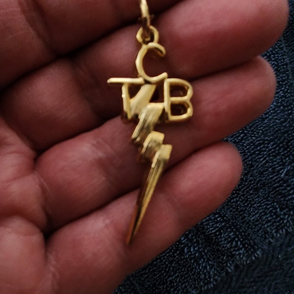 Elvis TBC Bolt Necklace